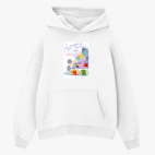 Толстовка худи оверсайз