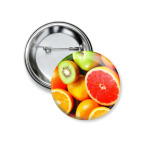 Значок 37 мм Фруктовый микс