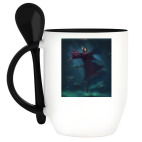 Кружка с ложкой