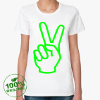 Женская футболка органик