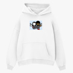 Толстовка худи оверсайз