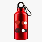 Металлическая бутылка 400 мл UV-DTF