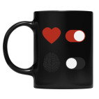 Кружка цветная UV-DTF