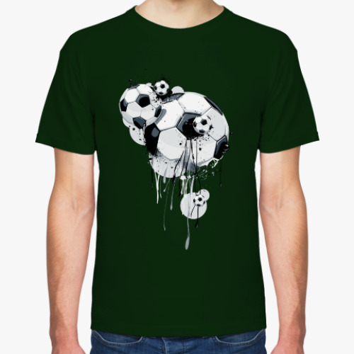 Футболка с принтом Футбол