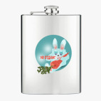 Фляжка стальная