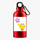 Металлическая бутылка 400 мл UV-DTF