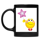 Кружка цветная UV-DTF