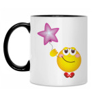 Кружка двухцветная