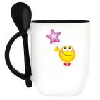 Кружка с ложкой