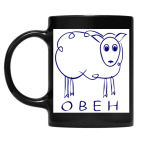 Кружка цветная UV-DTF