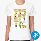 Женская спортивная футболка