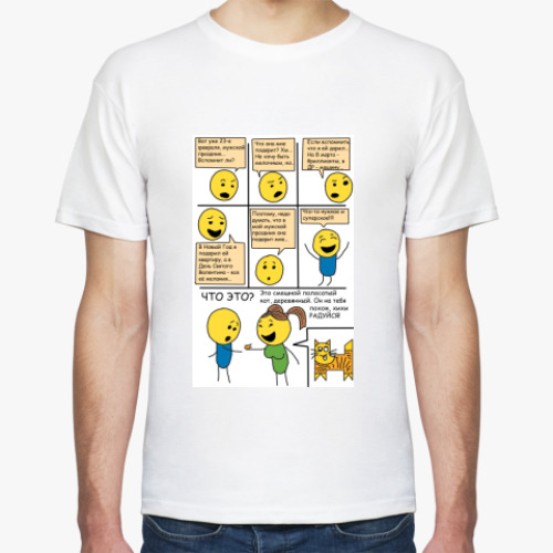 Футболка с принтом  Комикс