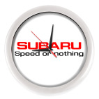 'Subaru Speed or nothing'