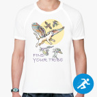 Мужская спортивная футболка