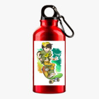 Металлическая бутылка 400 мл UV-DTF