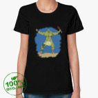 Женская футболка органик