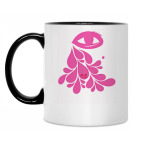 Кружка двухцветная