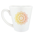 Кружка латте (360 мл) Узор, паттерн