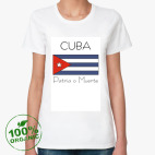 Женская футболка органик