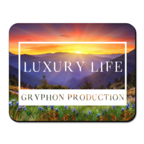 Коврик для мыши с принтом GPLL