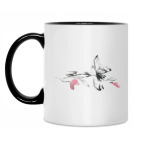 Кружка двухцветная