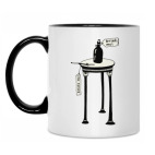 Кружка двухцветная