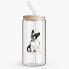 Банка с бамбуковой крышкой