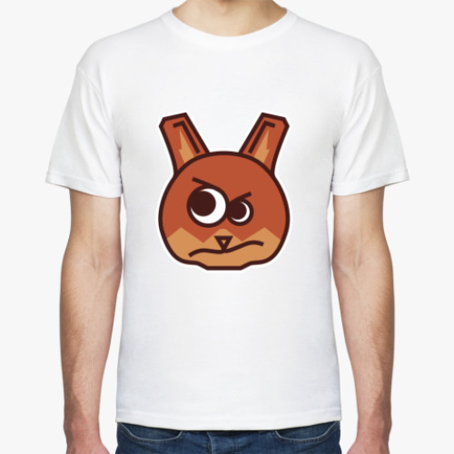 Футболка с принтом Рыжий лис