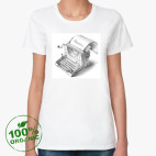 Женская футболка органик