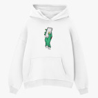 Толстовка худи оверсайз