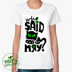 Женская футболка органик