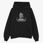 Толстовка худи оверсайз