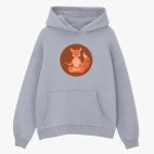 Толстовка худи оверсайз