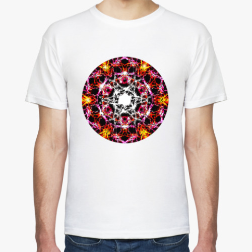 Футболка с принтом индийские мотивы