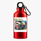 Металлическая бутылка 400 мл UV-DTF