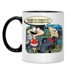 Кружка двухцветная