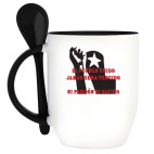 Кружка с ложкой