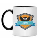 Кружка двухцветная