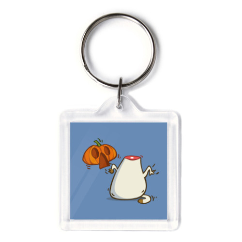 Брелок с принтом Хэллокот (№27)