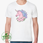 Мужская футболка органик