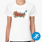 Женская спортивная футболка