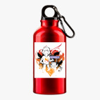 Металлическая бутылка 400 мл UV-DTF