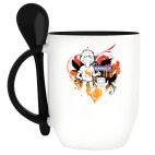 Кружка с ложкой