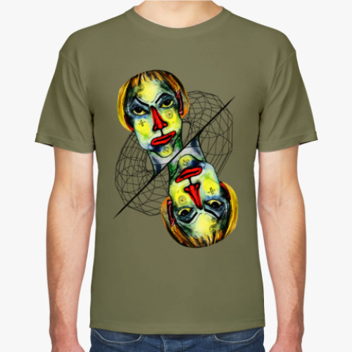 Футболка с принтом Че вылупился?