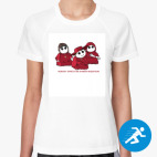 Женская спортивная футболка