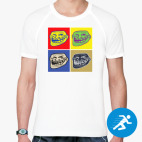 Мужская спортивная футболка