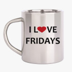 Кружка металлическая