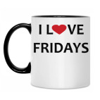 Кружка двухцветная