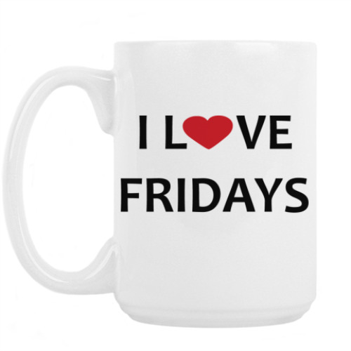 Кружка с принтом Пятница