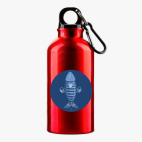 Металлическая бутылка 400 мл UV-DTF